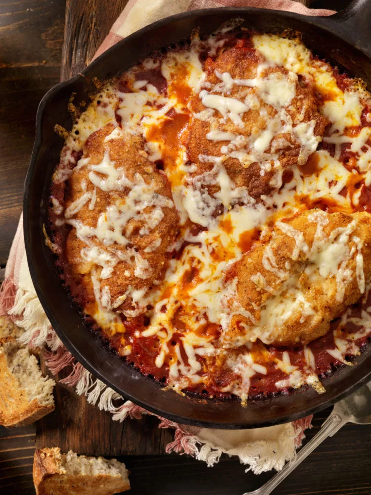 Chicken Parmesan Pasta Skillet - Mrs. Wages®